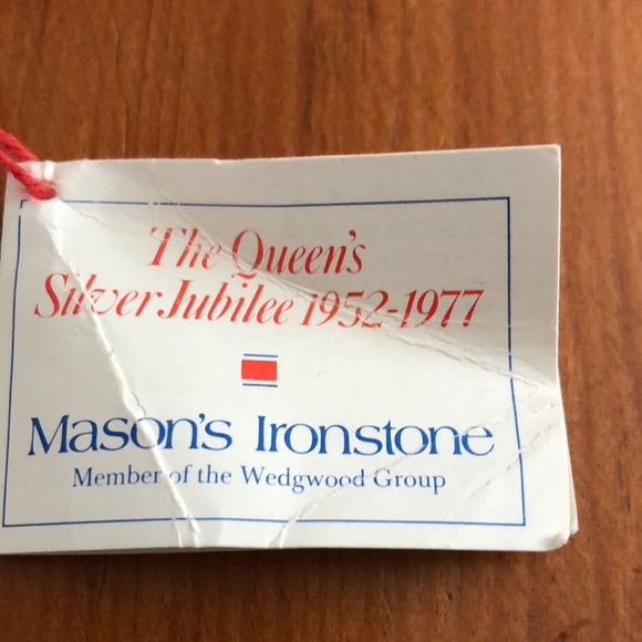 Vintage 1952-1977 Queen’s Silver Jubilee Commemorative Mason’s Ironstone… - Picture 6 of 9